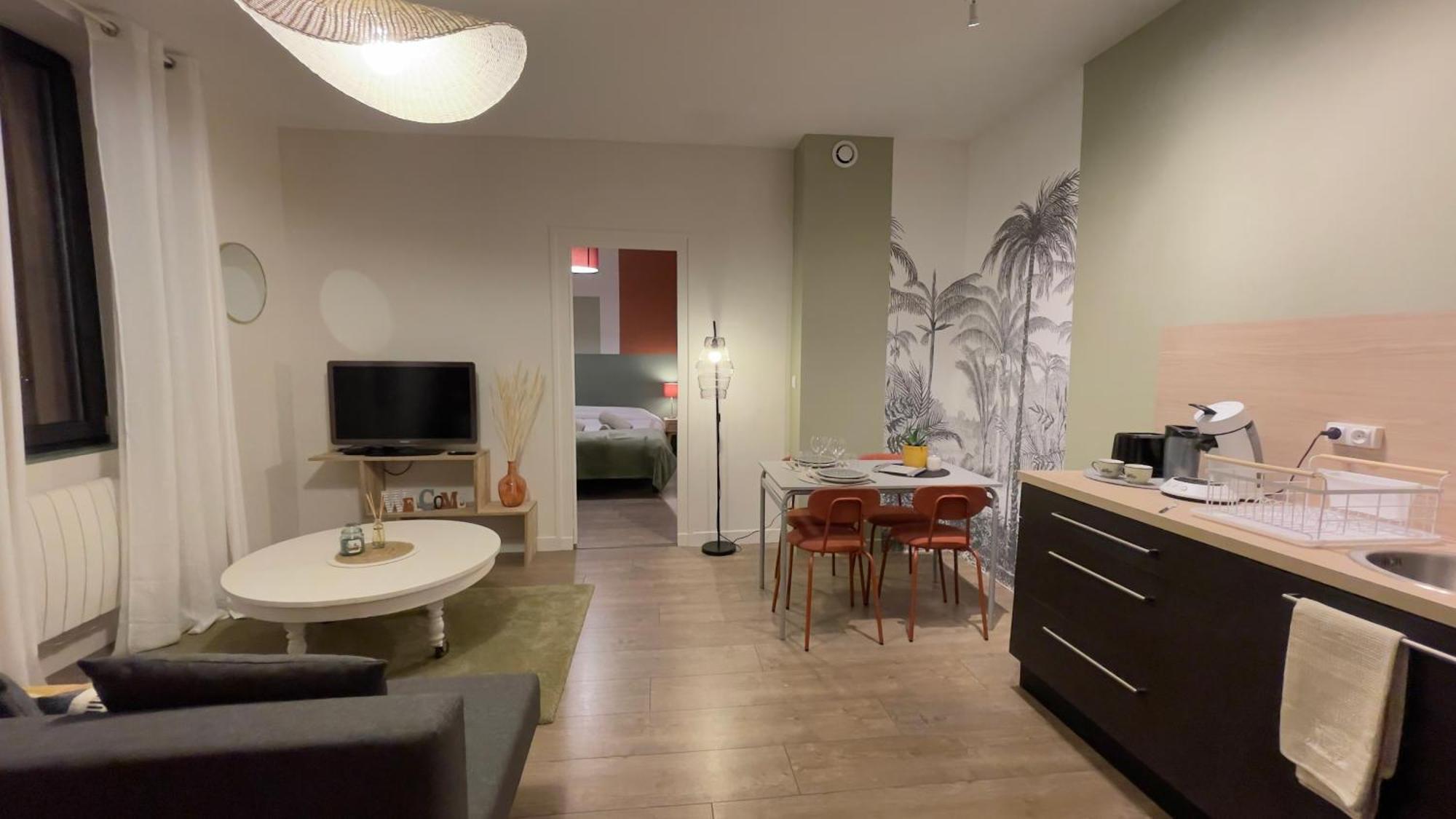 Апартаменти Les Vignes - T2 Cosy, Calme, Excentre Діжон Екстер'єр фото