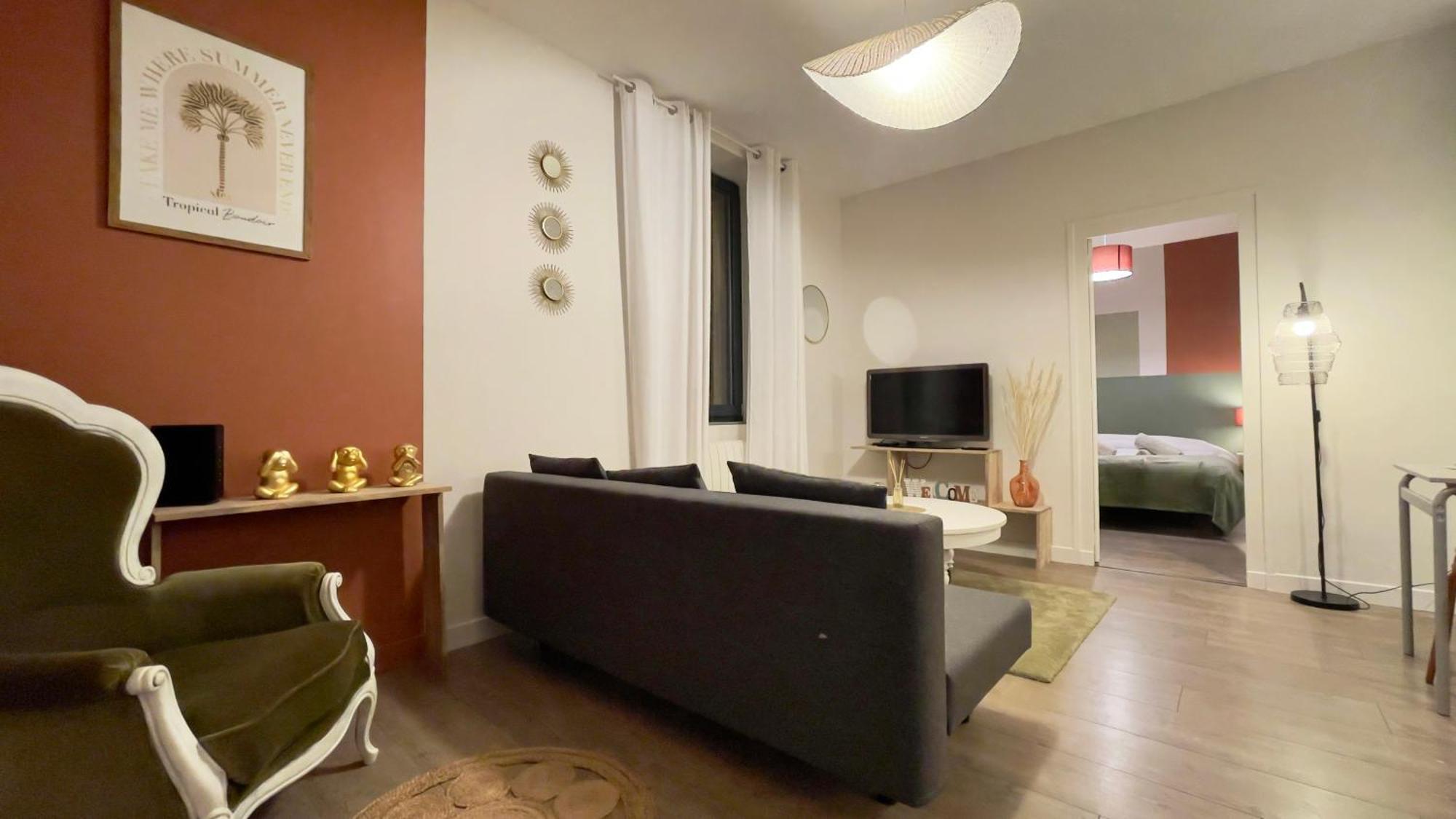 Апартаменти Les Vignes - T2 Cosy, Calme, Excentre Діжон Екстер'єр фото