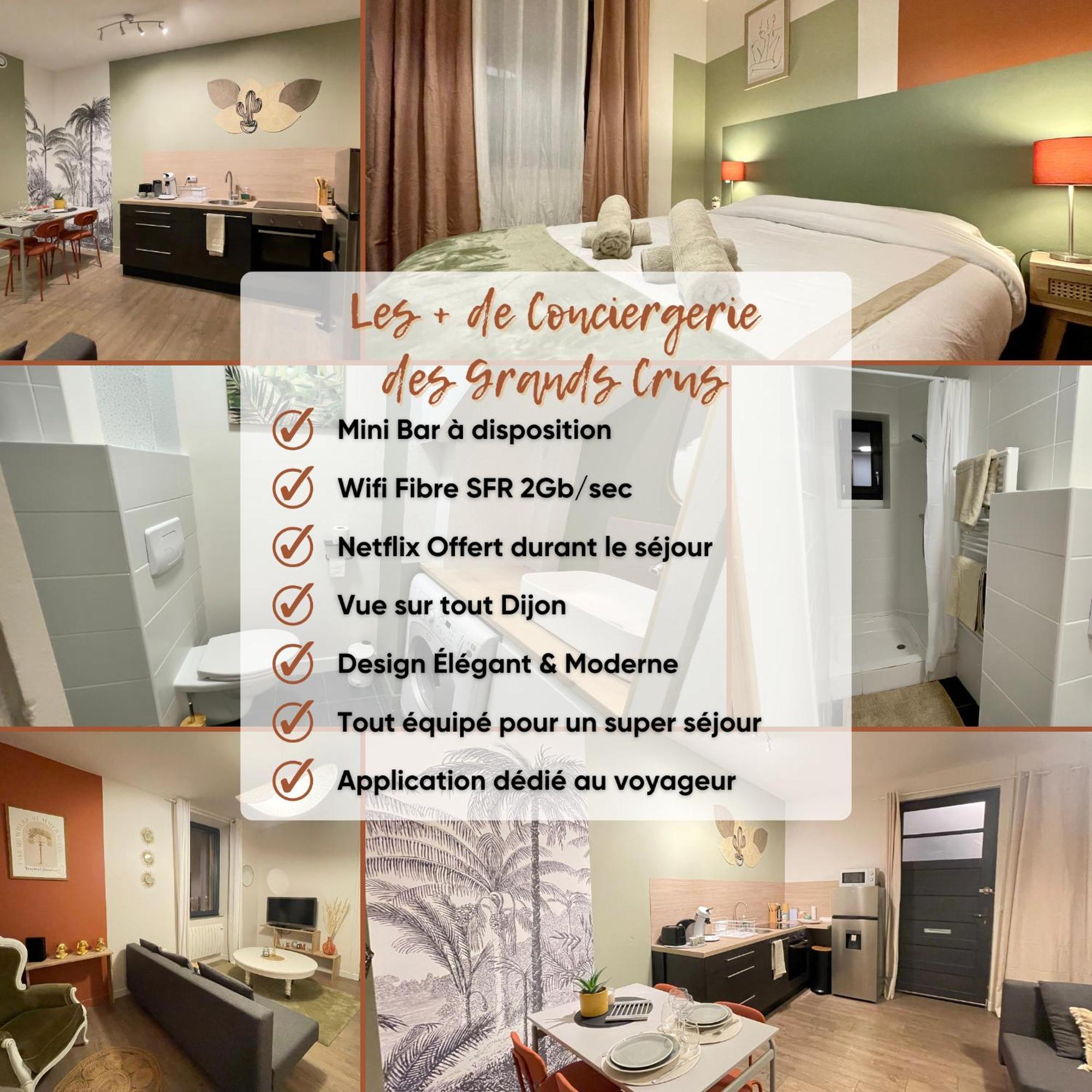 Апартаменти Les Vignes - T2 Cosy, Calme, Excentre Діжон Екстер'єр фото